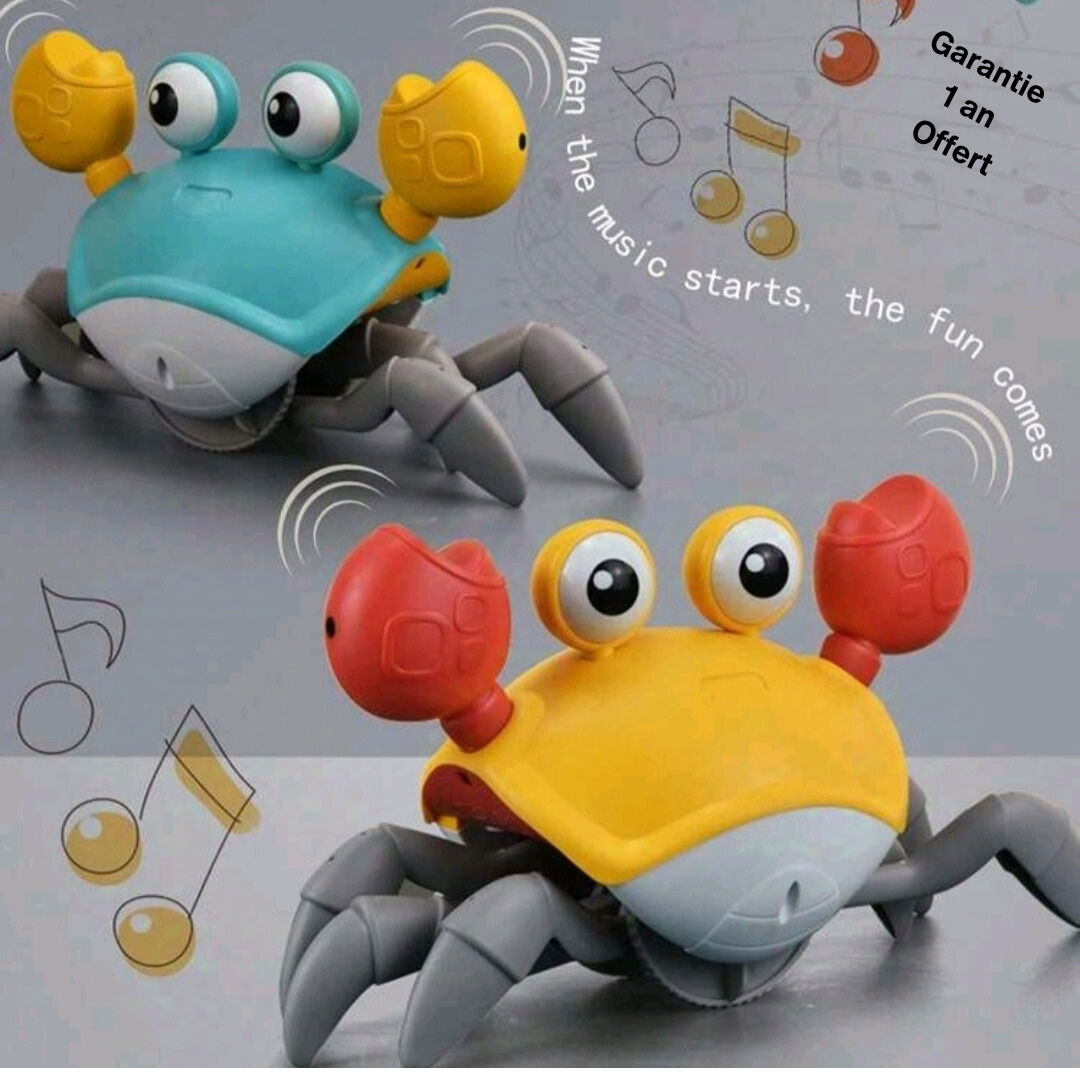 Jouet crabe interactif musical : Compagnon  préféré des petits aventuriers｜30%